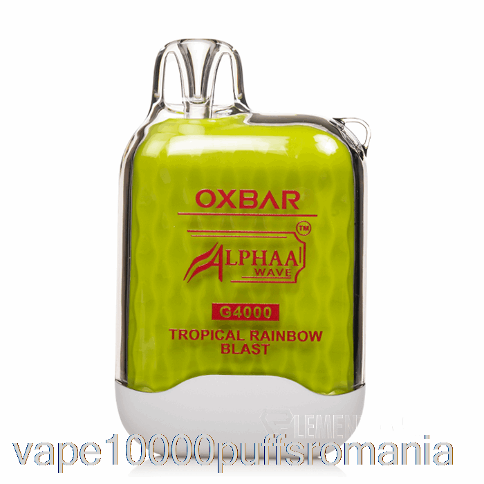 Vape Romania Oxbar G4000 De Unică Folosință Tropicală Curcubeu